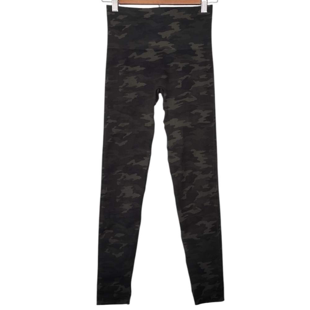 Spanx Women's Camouflage Mid Rise Athletic Leggings Sz S
